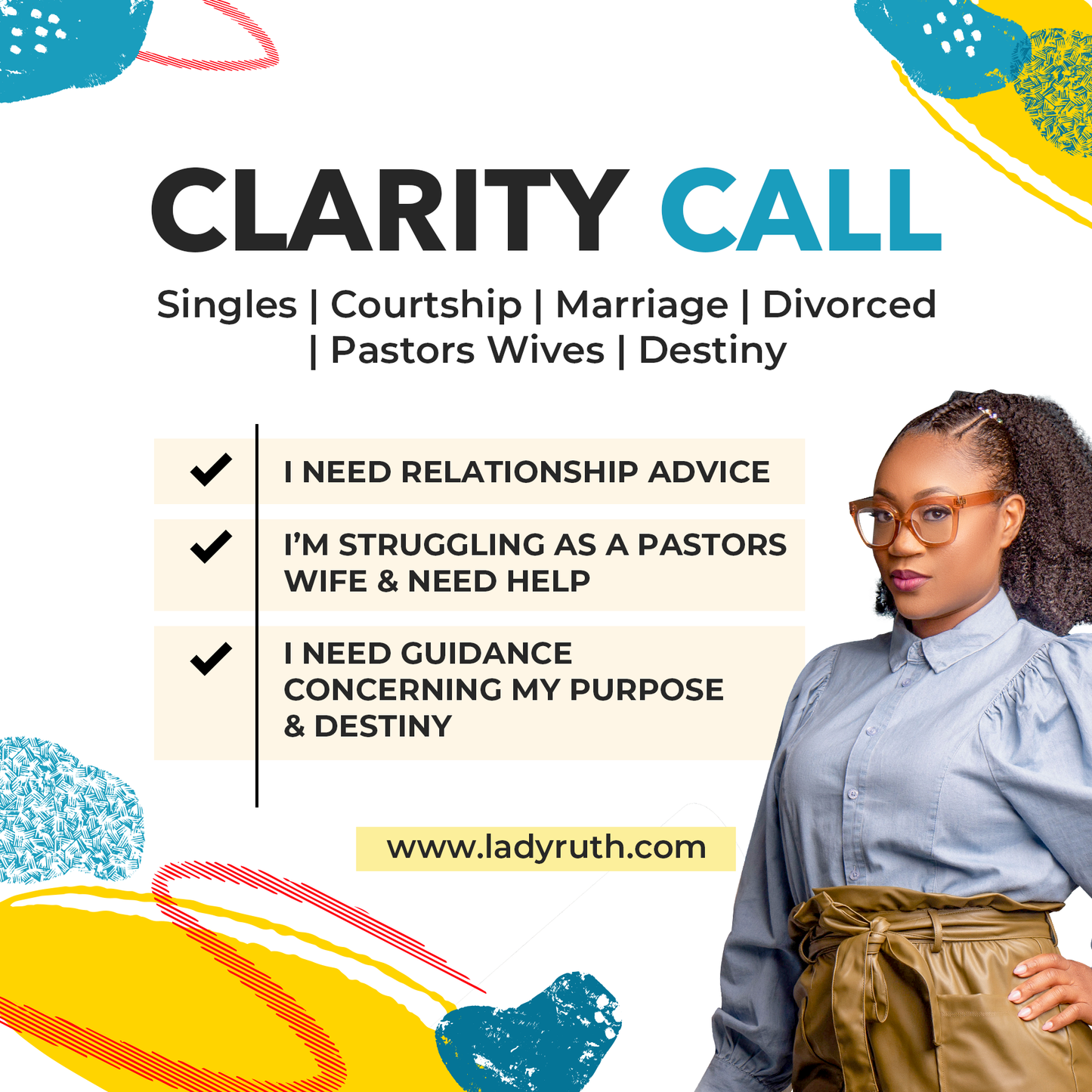 CLARITY CALL | RELATIONSHIP | PASTOR'S WIFE | DESTINY